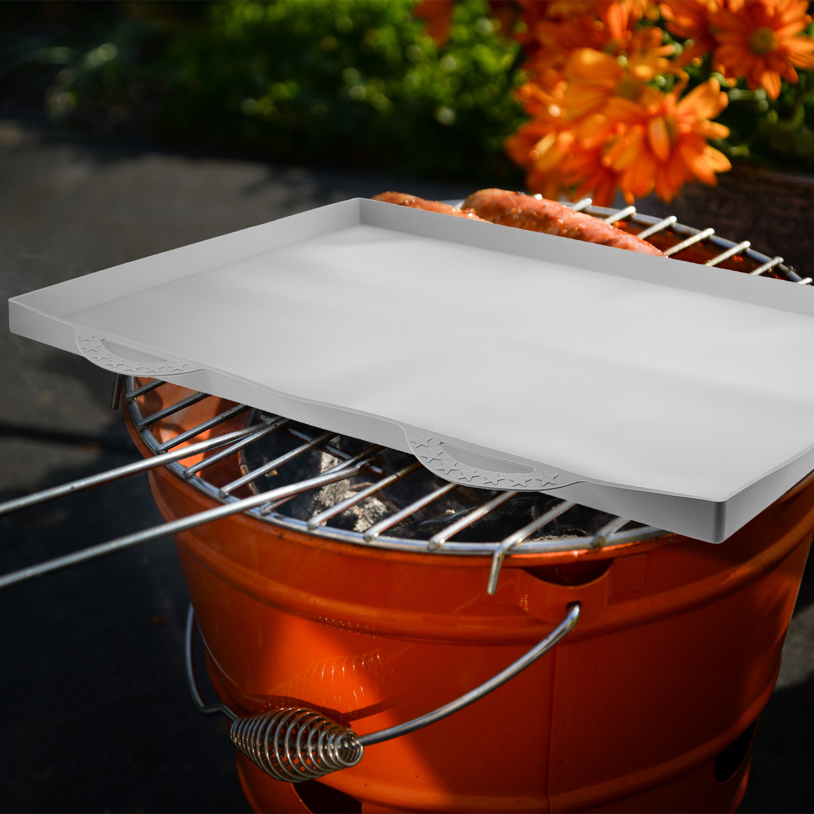 Heat Resistant Mat - Alas Silikon untuk Panggangan, Pelindung Panggangan