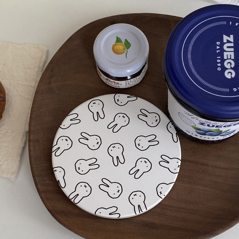 Heat Resistant Mat - Tatakan Gelas Kopi Seri Miffy Lucu