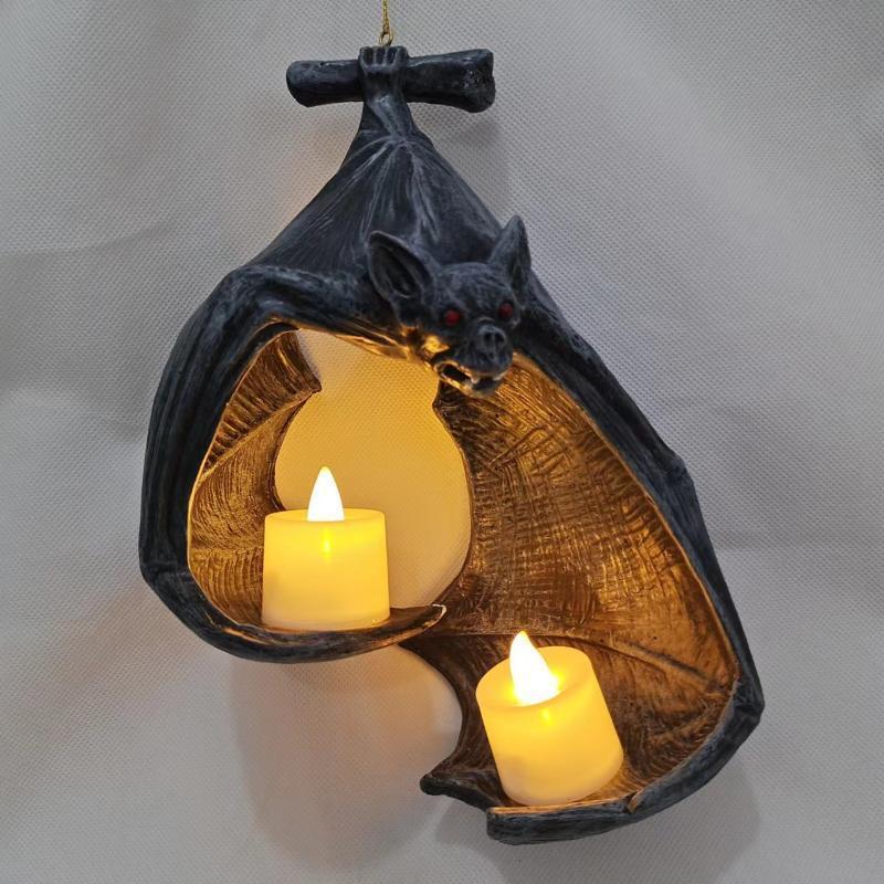 Candle Zero - Tempat Lilin Tealight Berbentuk Kelelawar Tempat