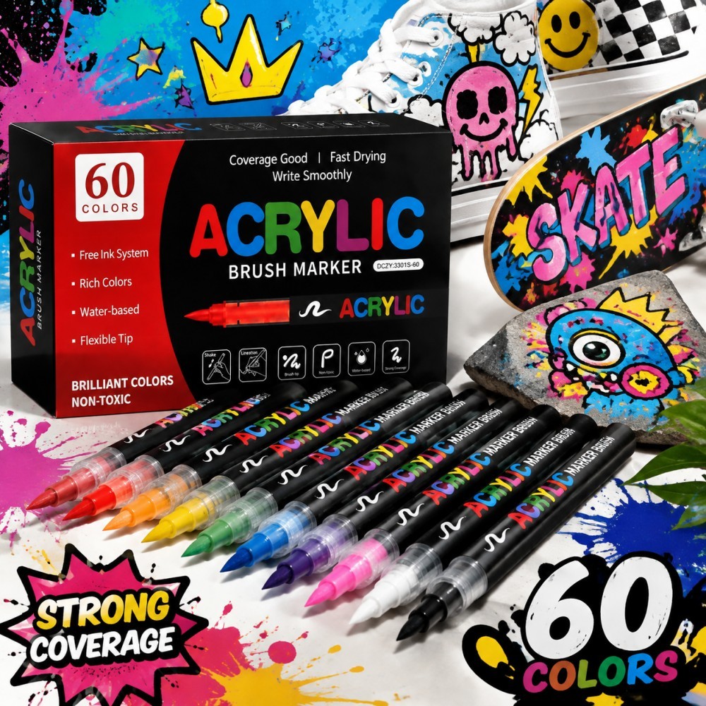 Copic Marker Classic - 12/24/36/48/60 Warna Pena Cat Akrilik Spidol