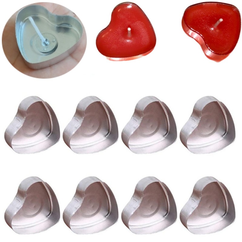 100 Set Bentuk Hati Kosong Alu - Candle Zero ulasan dan harga