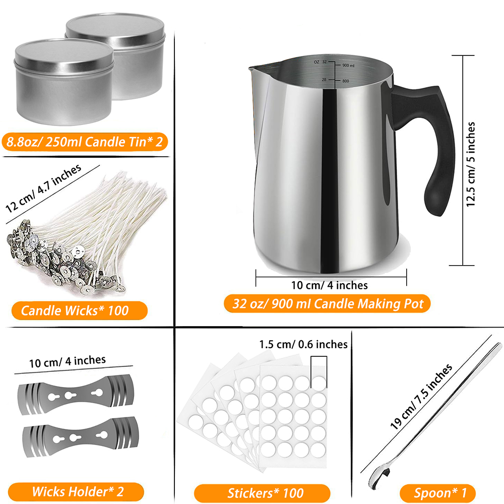 Perlengkapan Kit pembuat lilin - Candle Supplies Kit ulasan dan harga