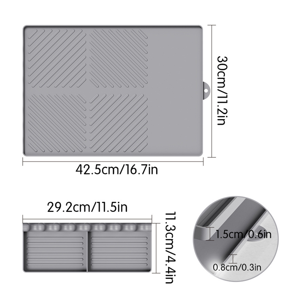 Alas Panggangan Silikon LMETJM - Heat Resistant Mat ulasan dan harga