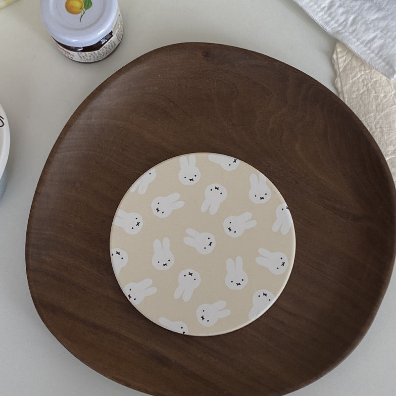 Tatakan Gelas Kopi Seri Miffy  - Heat Resistant Mat ulasan dan harga