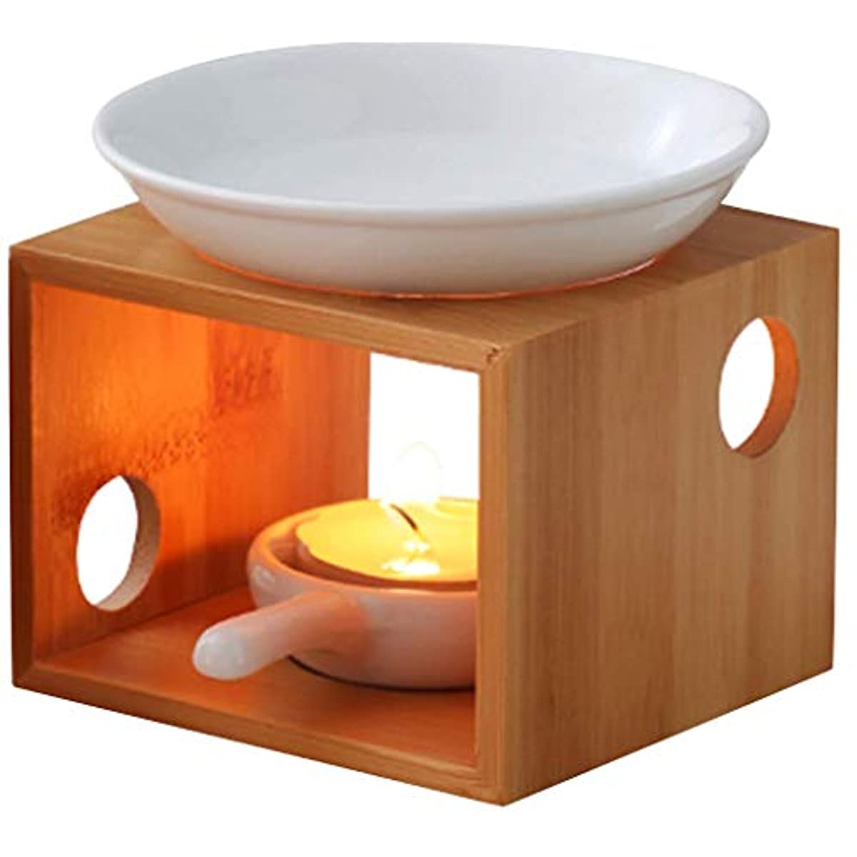 1 buah Tealight bambu esensial - Candle Zero ulasan dan harga