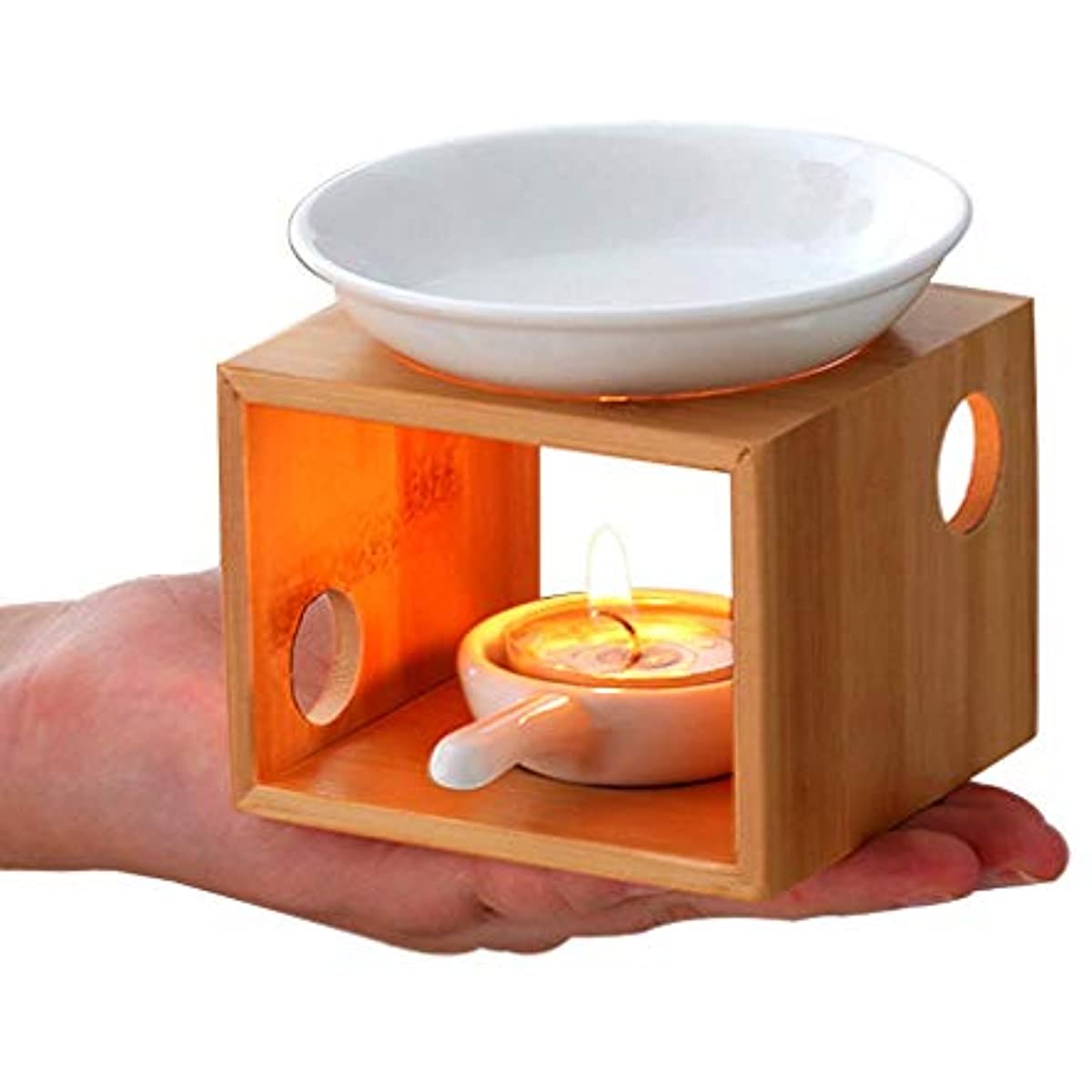 1 buah Tealight bambu esensial - Candle Zero ulasan dan harga