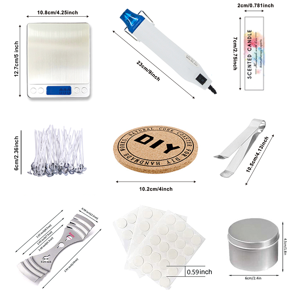 Kit peralatan kerajinan lilin  - Candle Supplies Kit ulasan dan harga