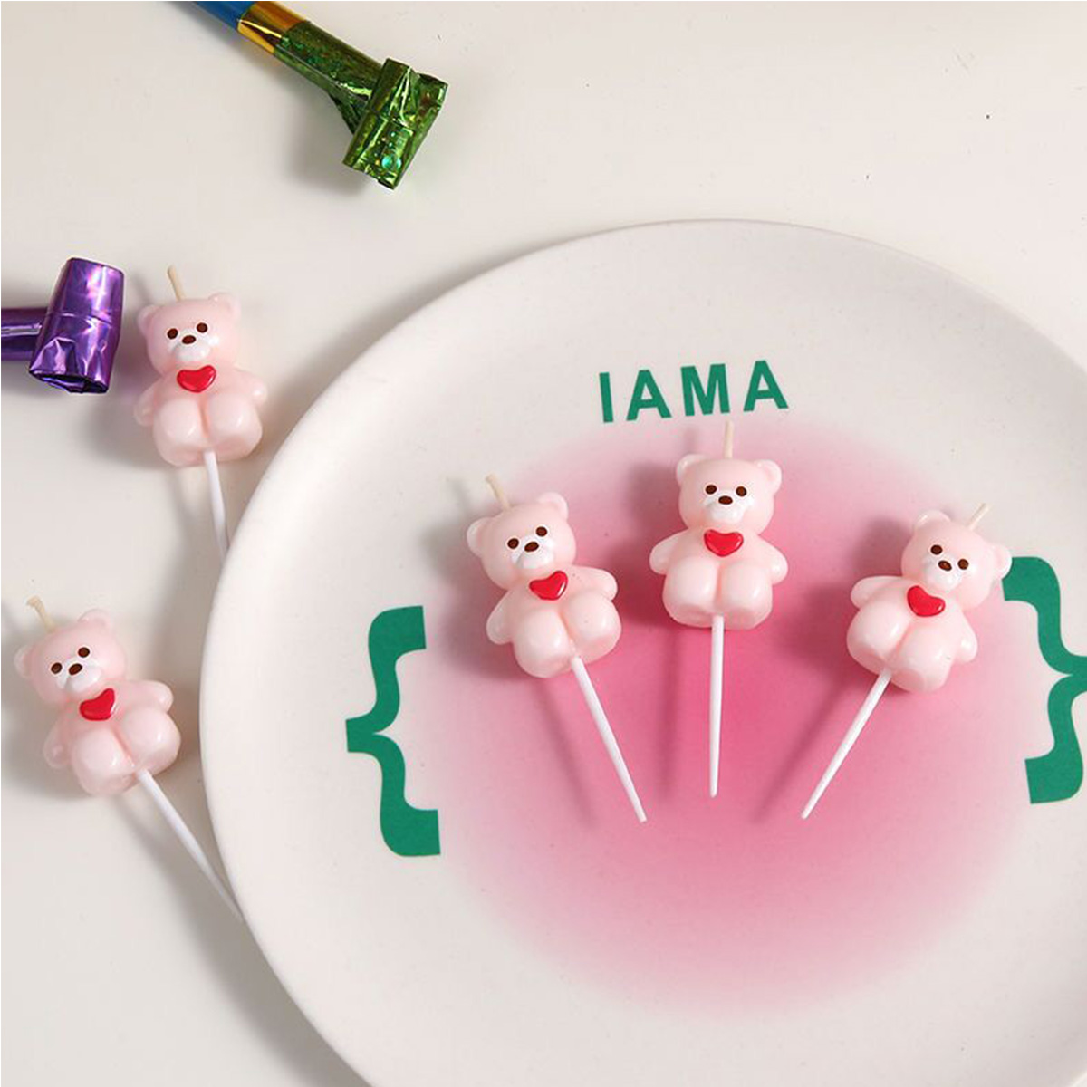 Set lilin beruang peluk kartun - Candle Supplies Kit ulasan dan harga