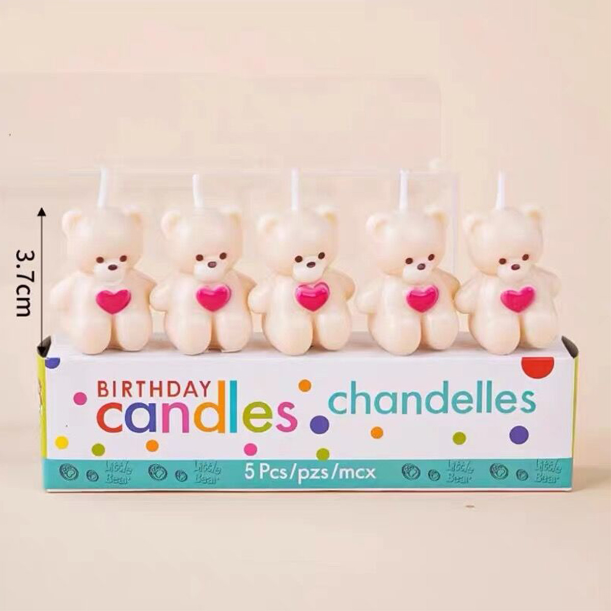 Set lilin beruang peluk kartun - Candle Supplies Kit ulasan dan harga