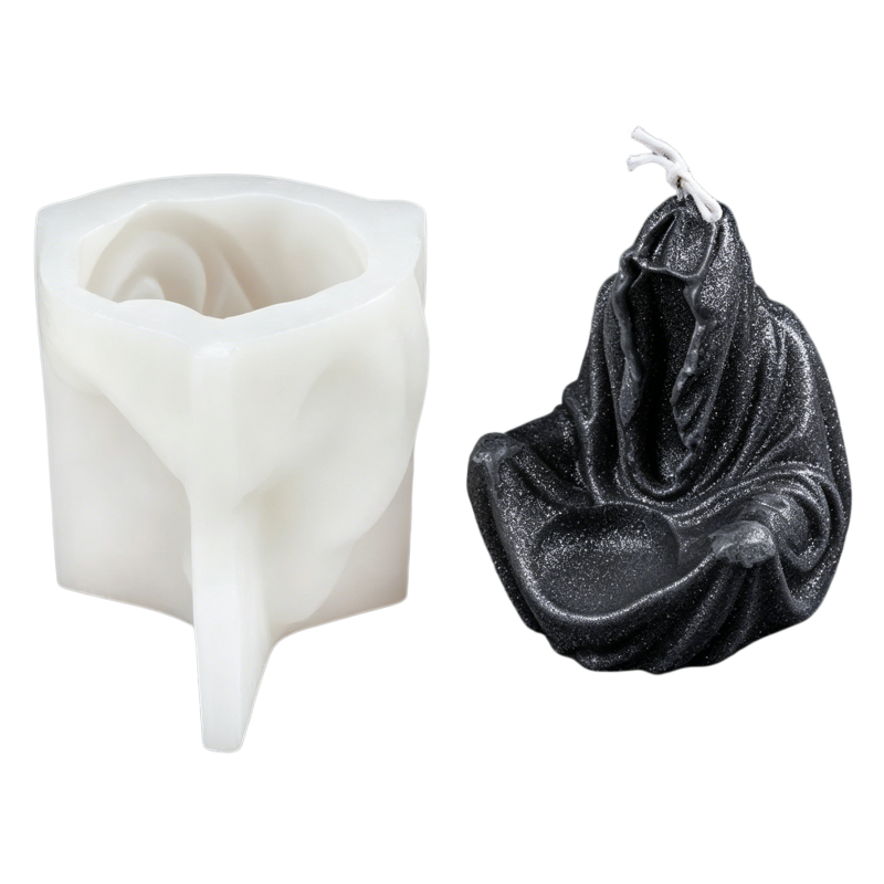 Cetakan Lilin Silikon 3D Grim  - Candle Zero ulasan dan harga