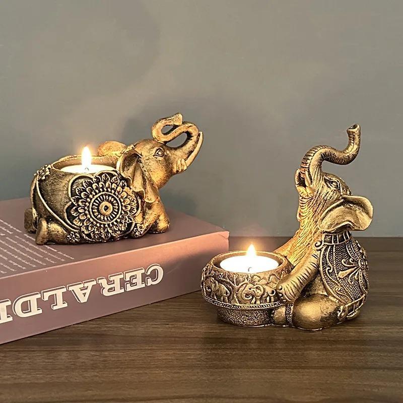 Tempat lilin hewan gajah batan - Candle Zero ulasan dan harga