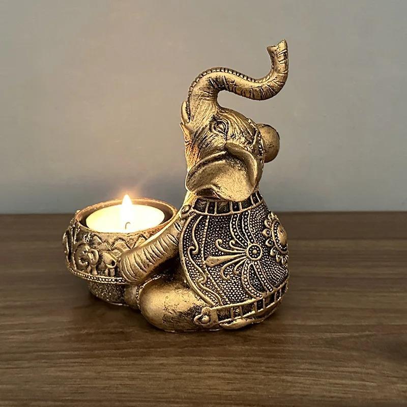 Tempat lilin hewan gajah batan - Candle Zero ulasan dan harga