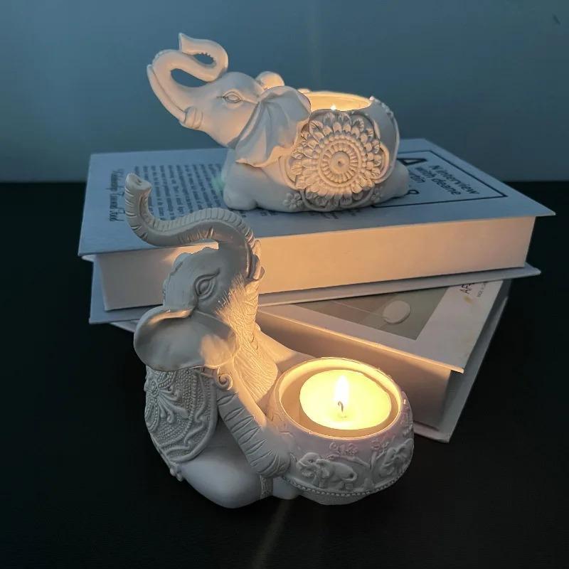 Tempat lilin hewan gajah batan - Candle Zero ulasan dan harga