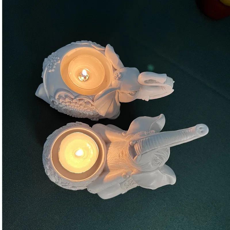 Tempat lilin hewan gajah batan - Candle Zero ulasan dan harga
