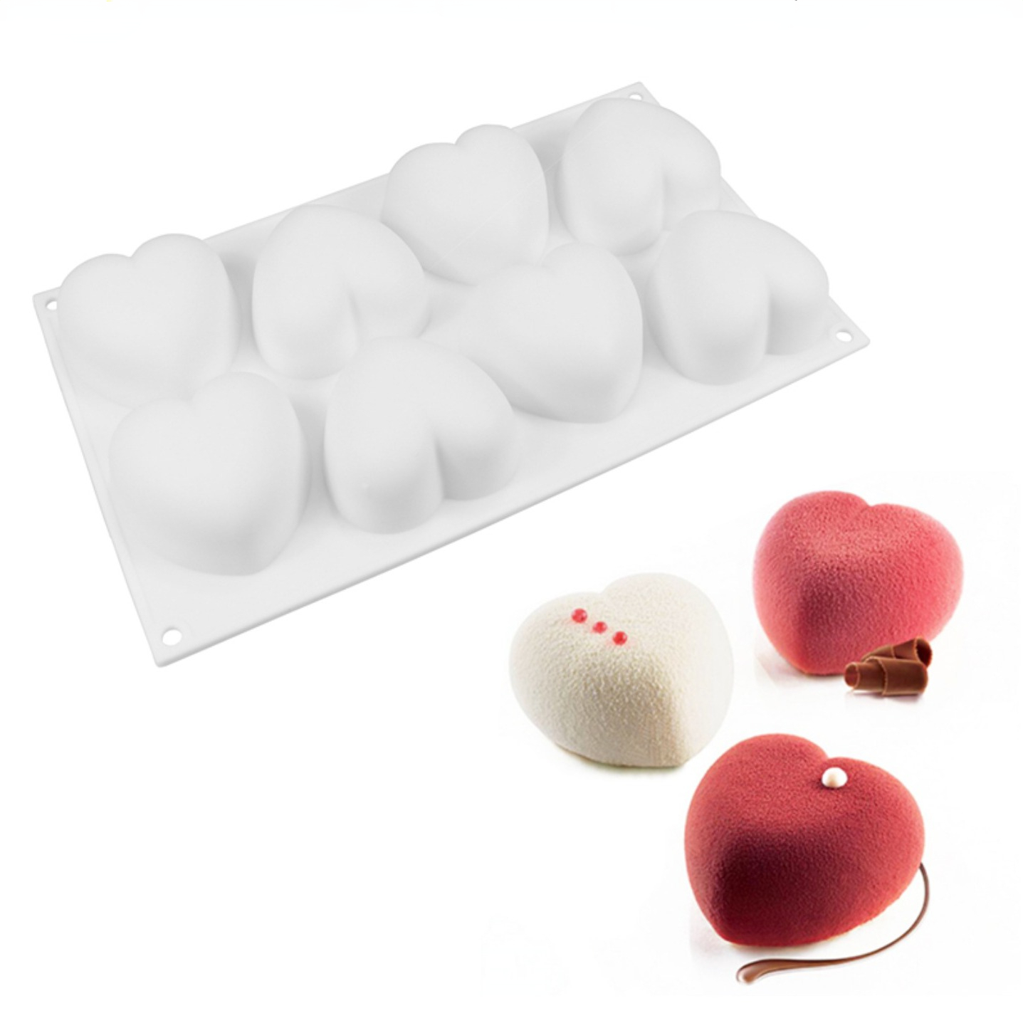 Love Heart cetakan sabun silik - Candle Supplies Kit ulasan dan harga