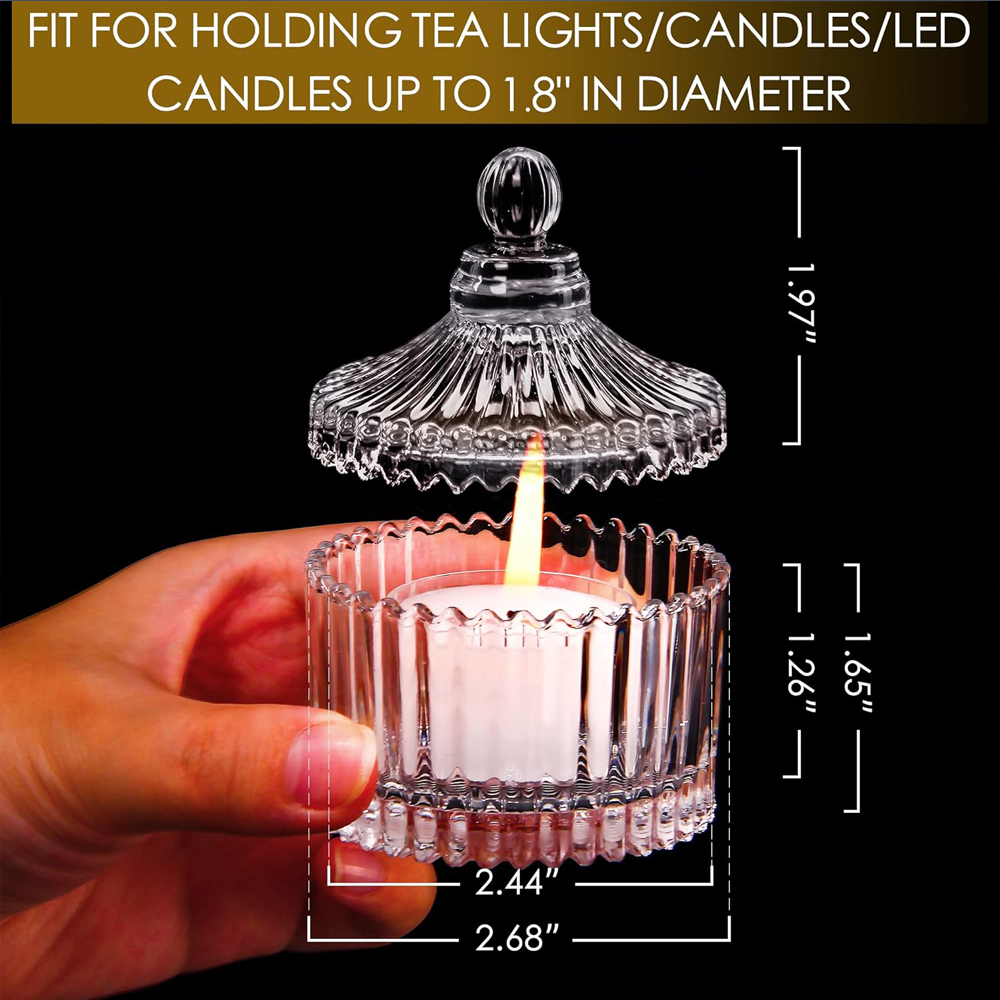 Tempat Lilin Votive dengan Tut - Candle Zero ulasan dan harga
