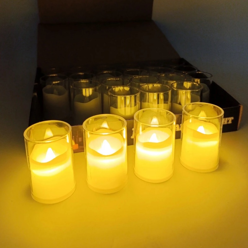 1 Buah Lilin LED Tanpa Api, Li - Candle Zero ulasan dan harga