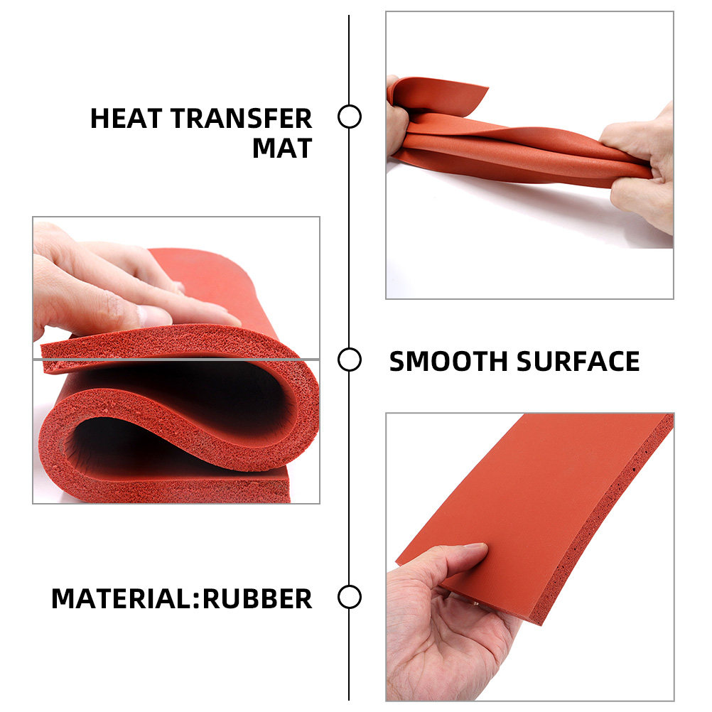 3Pcs Alas Tekan Panas Karet Ta - Heat Resistant Mat ulasan dan harga