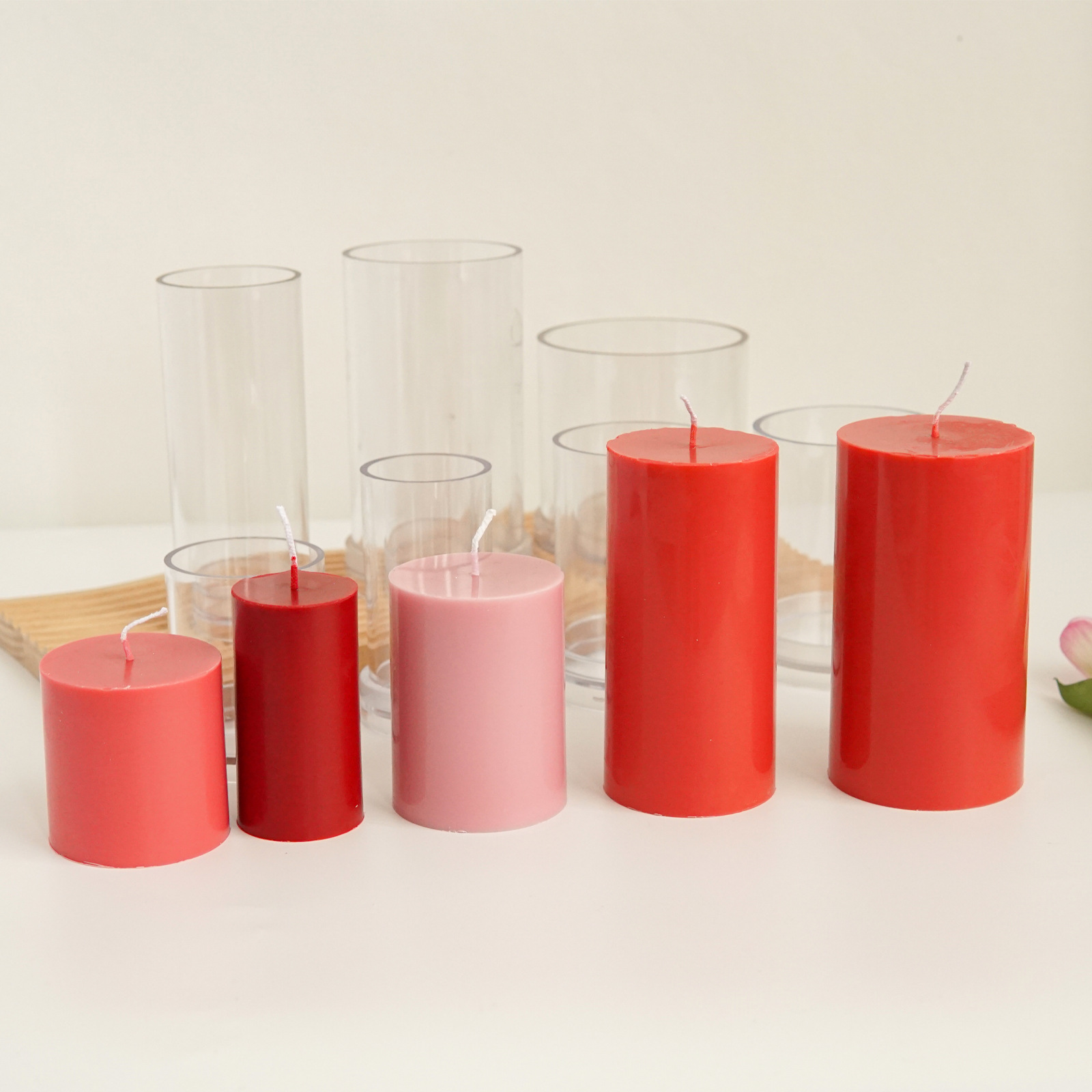 Berbagai 3D Silinder Cetakan L - Candle Supplies Kit ulasan dan harga