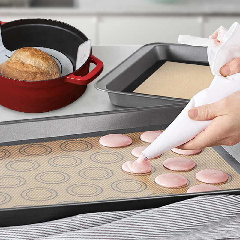1 Buah Alas Panggang Silikon 4 - Heat Resistant Mat ulasan dan harga