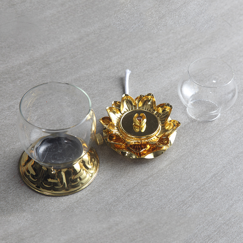 Lampu Minyak Emas Untuk Buddha - Candle Zero ulasan dan harga