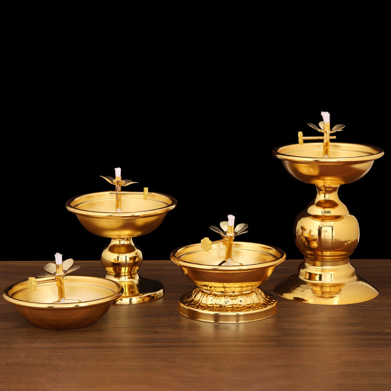 Lampu Minyak Emas untuk Buddha - Candle Zero ulasan dan harga