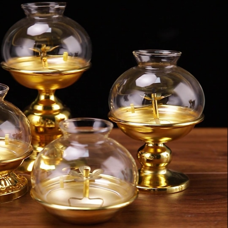 Lampu Minyak Emas untuk Buddha - Candle Zero ulasan dan harga