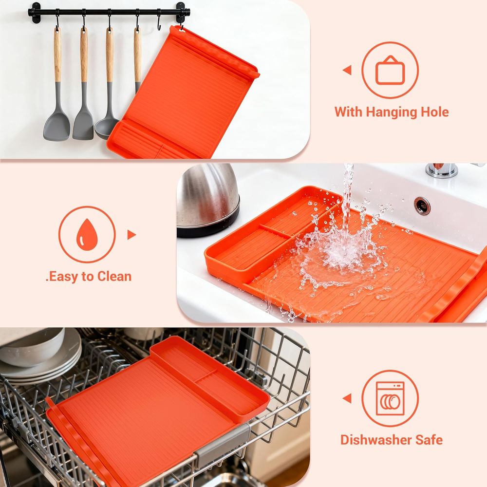 Alas Panggangan Silikon Tahan  - Heat Resistant Mat ulasan dan harga